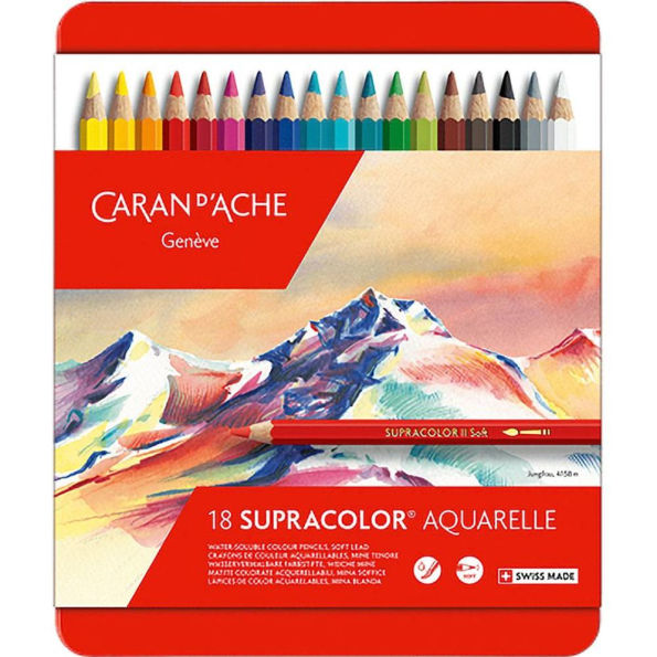 Supracolor Soft Water-Soluble Colored Pencils