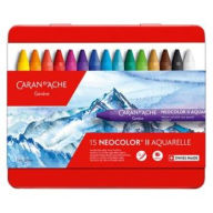 Title: Neocolor II Water-Soluble Pastels- 15 Assorted Colors