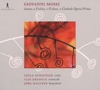 Giovanni Mossi: Sonate e Violino, e Violone o Cimbalo Opera Prima