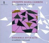 Giuseppe Maria Cambini: String Quintets Nos. 1, 4 & 23