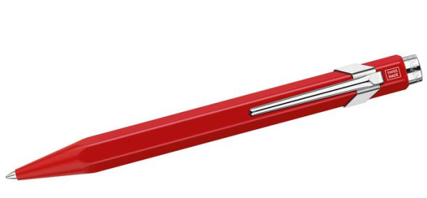 849 Roller Pen - Red with Metal Slim Pack Box