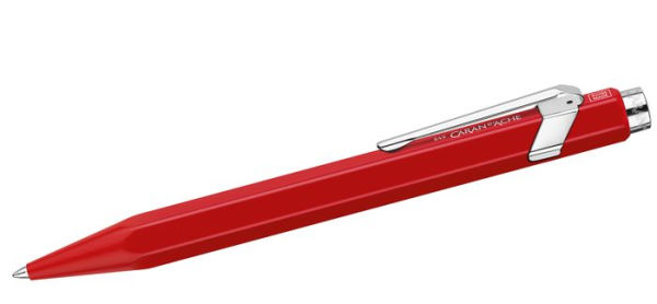 849 Roller Pen - Red with Metal Slim Pack Box