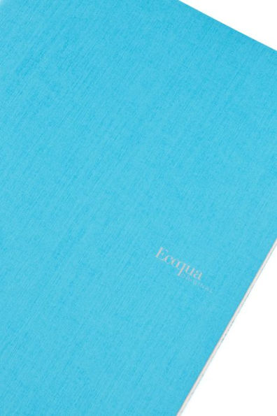 Ecoqua Original Notebook, A4, Staple-Bound, Dotted, Turquoise