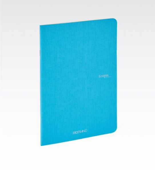 Ecoqua Original Notebook, A4, Staple-Bound, Dotted, Turquoise