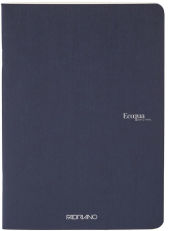 Title: Ecoqua Original Notebook, A4, Staple-Bound, Graph, Navy