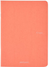 Ecoqua Original Notebook, A4, Staple-Bound, Lined, Flamingo