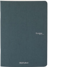 Title: Ecoqua Original Notebook, A4, Staple-Bound, Lined, Dark Green