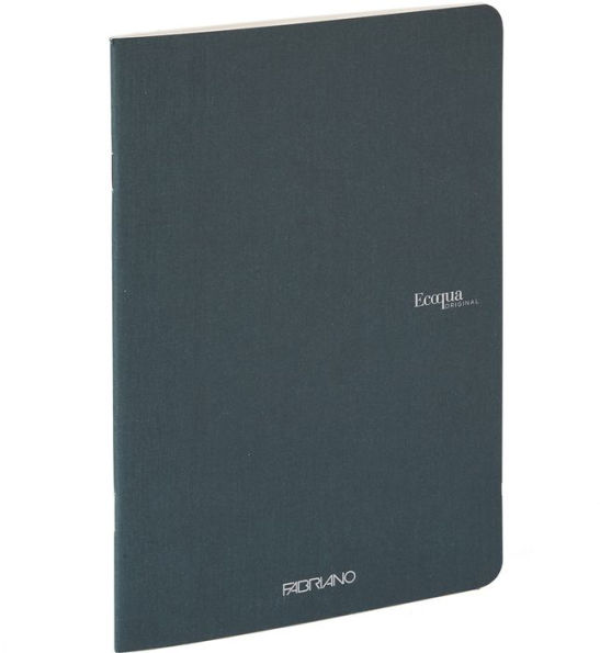 Ecoqua Original Notebook, A4, Staple-Bound, Lined, Dark Green