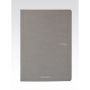Ecoqua Original Notebook, A5, Staple-Bound, Lined, Grey