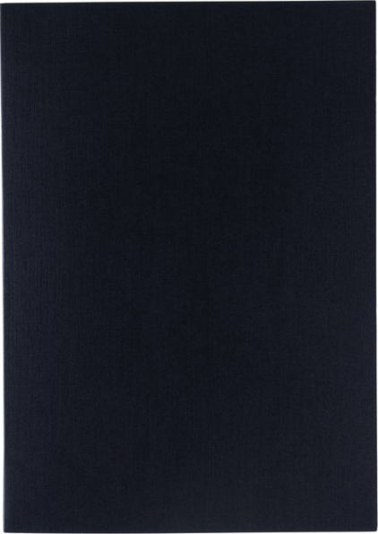 Ecoqua Plus Journal, A5, Glue-Bound, Lined, Navy