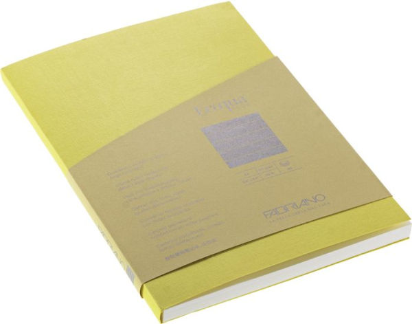 Ecoqua Plus Journal, A5, Glue-Bound, Lined, Yellow