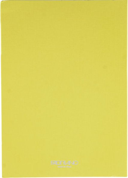 Ecoqua Plus Journal, A5, Glue-Bound, Lined, Yellow