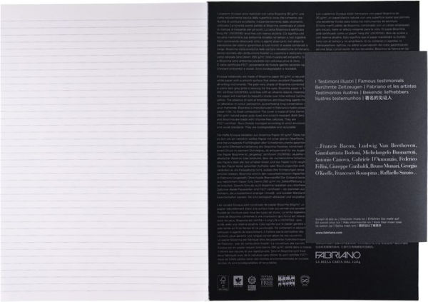 Ecoqua Plus Journal, A4, Glue-Bound, Lined