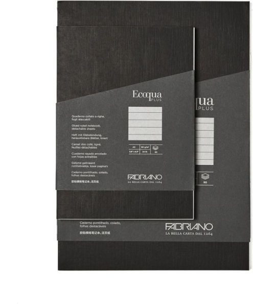 Ecoqua Plus Journal, A4, Glue-Bound, Lined