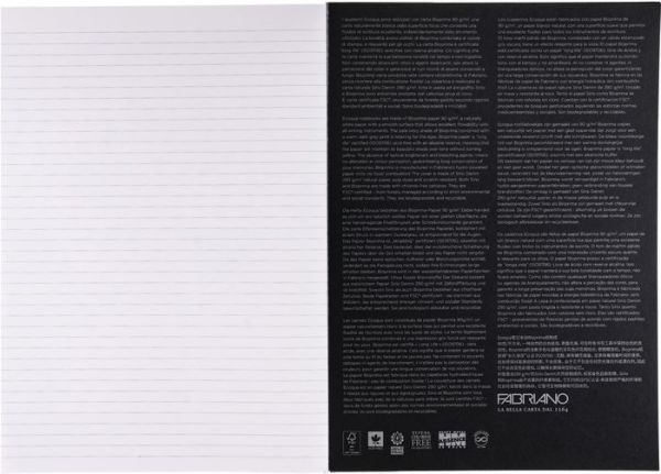Ecoqua Plus Journal, A4, Glue-Bound, Lined