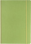 Alternative view 1 of Ecoqua Plus Journal, A4, Fabric-Bound, Dotted, Lime
