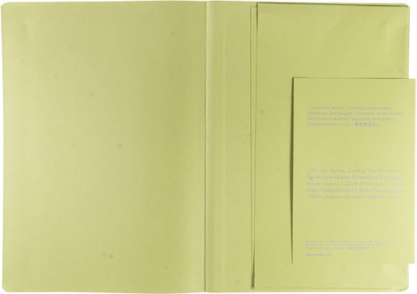 Ecoqua Plus Journal, A4, Fabric-Bound, Dotted, Lime