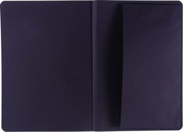 Ecoqua Plus Journal, A5, Fabric-Bound, Dotted, Wine