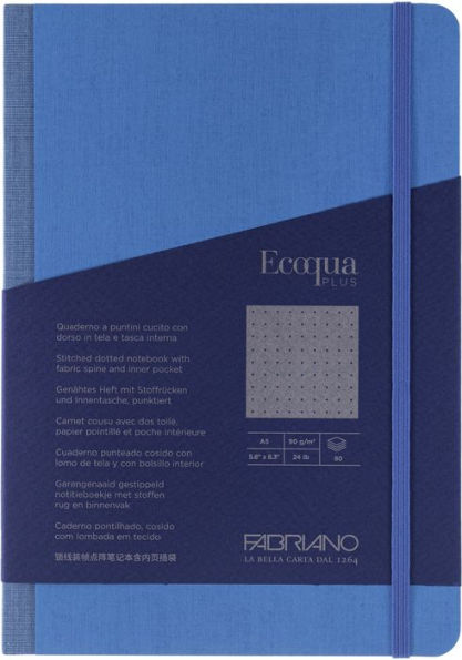 Ecoqua Plus Turquoise Dotted Journal