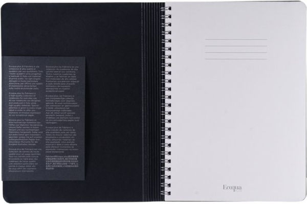 Ecoqua Plus Journal, A5, Hidden Spiral-Bound, Dotted