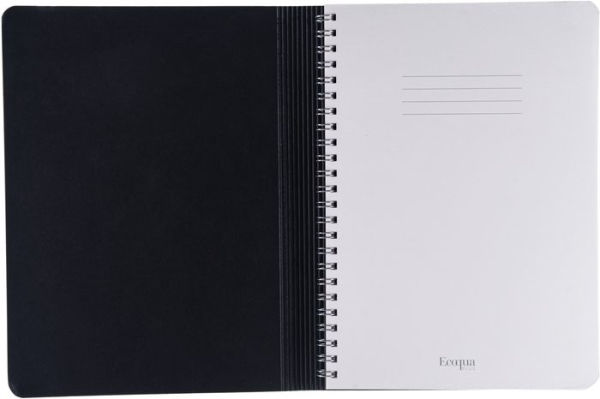 Ecoqua Plus Journal, A5, Hidden Spiral-Bound, Dotted