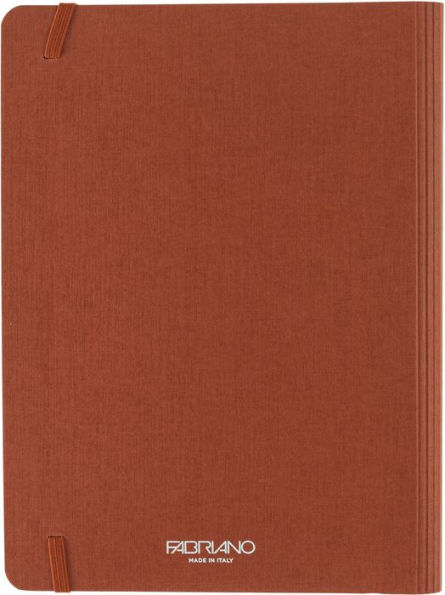 Ecoqua Plus Journal, A4, Hidden Spiral-Bound, Dotted, Red