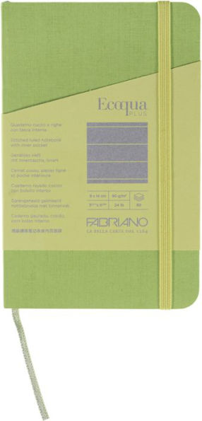 Ecoqua Plus Journal, 3.5 x 5.5, Stitch-Bound, Lined