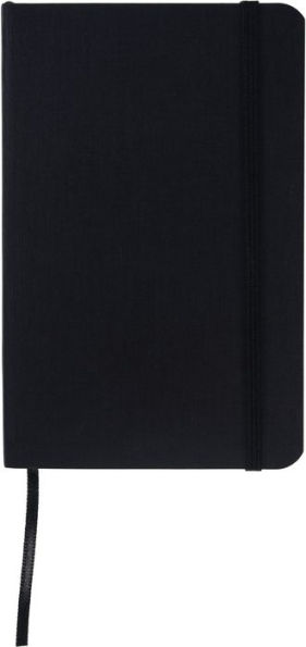 Ecoqua Plus Journal, 3.5 x 5.5, Stitch-Bound, Graph, Black