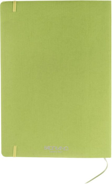 Ecoqua Plus Journal, A4, Stitch-Bound, Lined, Lime