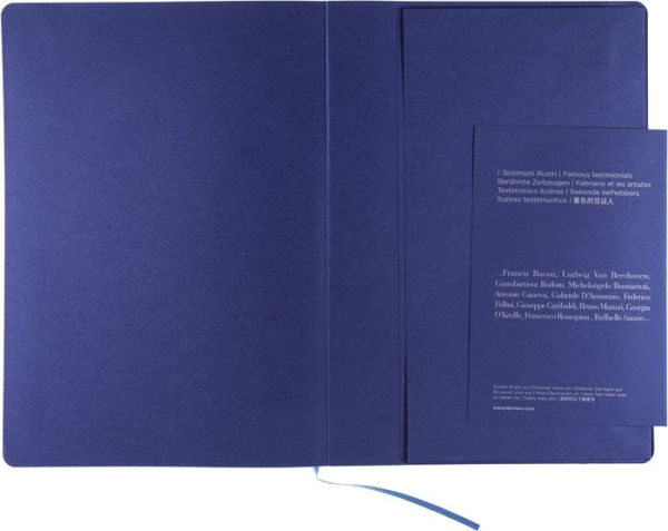 Ecoqua Plus Journal, A4, Stitch-Bound, Lined, Turquoise