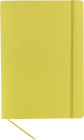 Ecoqua Plus Journal, A4, Stitch-Bound, Lined, Yellow