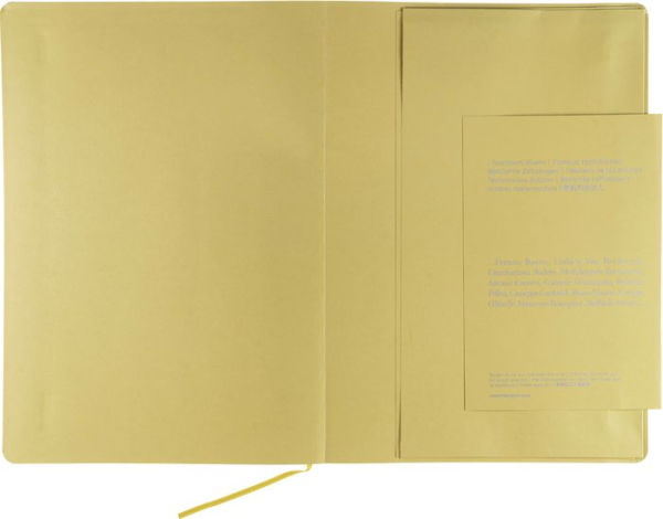 Ecoqua Plus Journal, A4, Stitch-Bound, Lined, Yellow