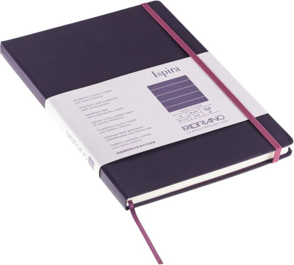 Purple Hardcover Lined Ispira Journal