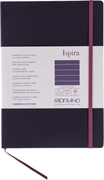 Purple Hardcover Lined Ispira Journal