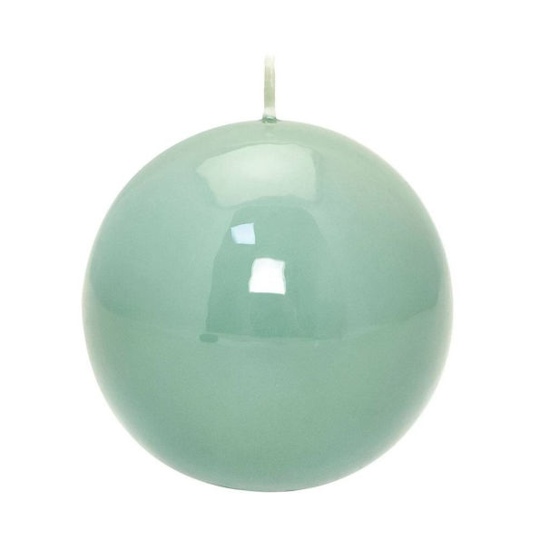 Jade Green Sphere Candle
