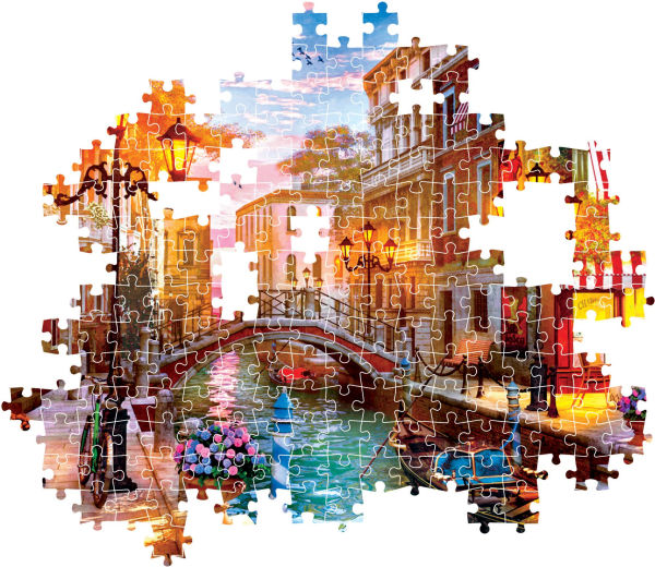 Sunset Over Venice 500 Piece Puzzle