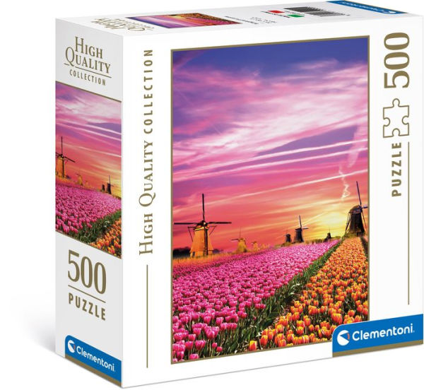 Magical Sunrise in the Netherlands, 500 piece puzzle in modular box