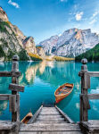 Alternative view 2 of Braies Lake 500 piece puzzle