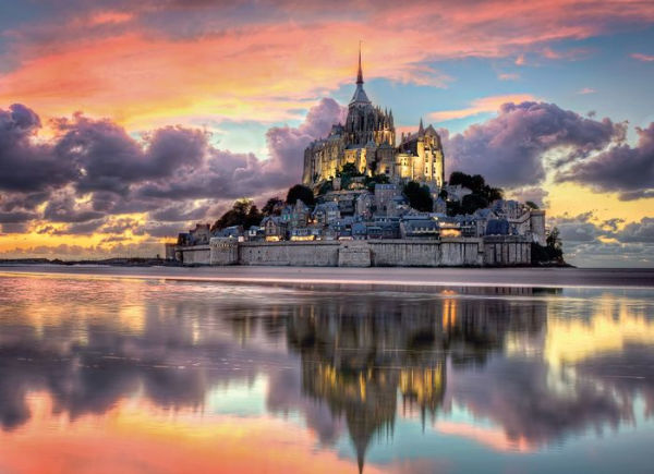 Magnifique Mont Saint-Michel 1000 Piece Jigsaw Puzzle