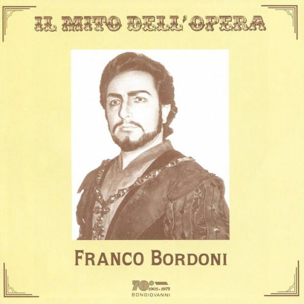 Il Mito dell'Opera: Franco Bordoni