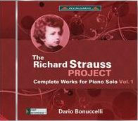 The Richard Strauss Project: Complete Works for Piano Solo, Vol. 1