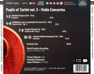 Alternative view 2 of Pupils of Tartini, Vol. 3: Stratico, Lombardini Sirmen, Morigi, Naumann