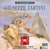 Giuseppe Tartini: The Violin Concertos, Vol. 13 (Misterio anima mia)