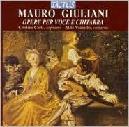 Mauro Giuliani: Opere per voce e chitarra