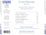 Alternative view 2 of Luigi Hugues: Opere per flauto e pianoforte