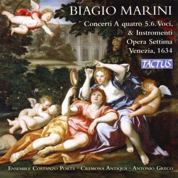 Biagio Marini: Concerti A quatro 5.6. Voci, & Instromenti, Opera Settima, Venezia, 1634