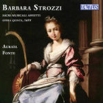 Alternative view 1 of Barbara Strozzi: Sacri Musicali Affetti, Opera Quinta, 1655