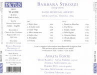 Alternative view 2 of Barbara Strozzi: Sacri Musicali Affetti, Opera Quinta, 1655