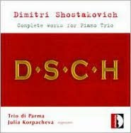 Shostakovich: Complete Works for Piano Trio