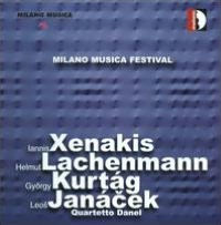 Quartetto Danel Plays Xenakis, Lachenmann, Kurt?g & Jan?cek